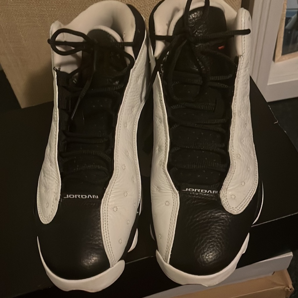 Jordan 13 he got game barely worn 2012